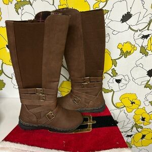 Boots Girls  BQC BROWN  new size 12